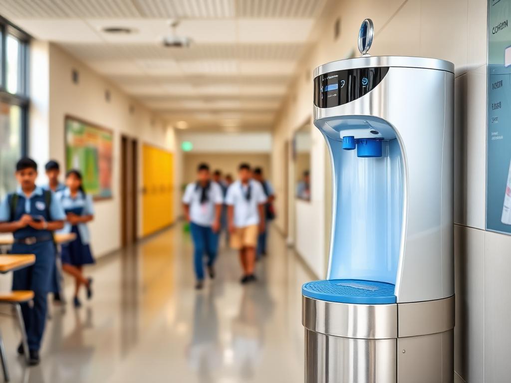 Commercial water purifier in Bangalore school